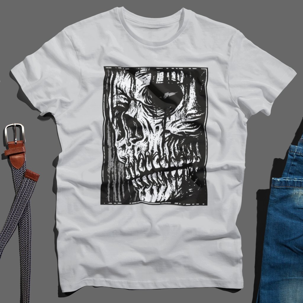 Angry Skull TShirt  Hoodie  Sweat Shirt  Angry Skull